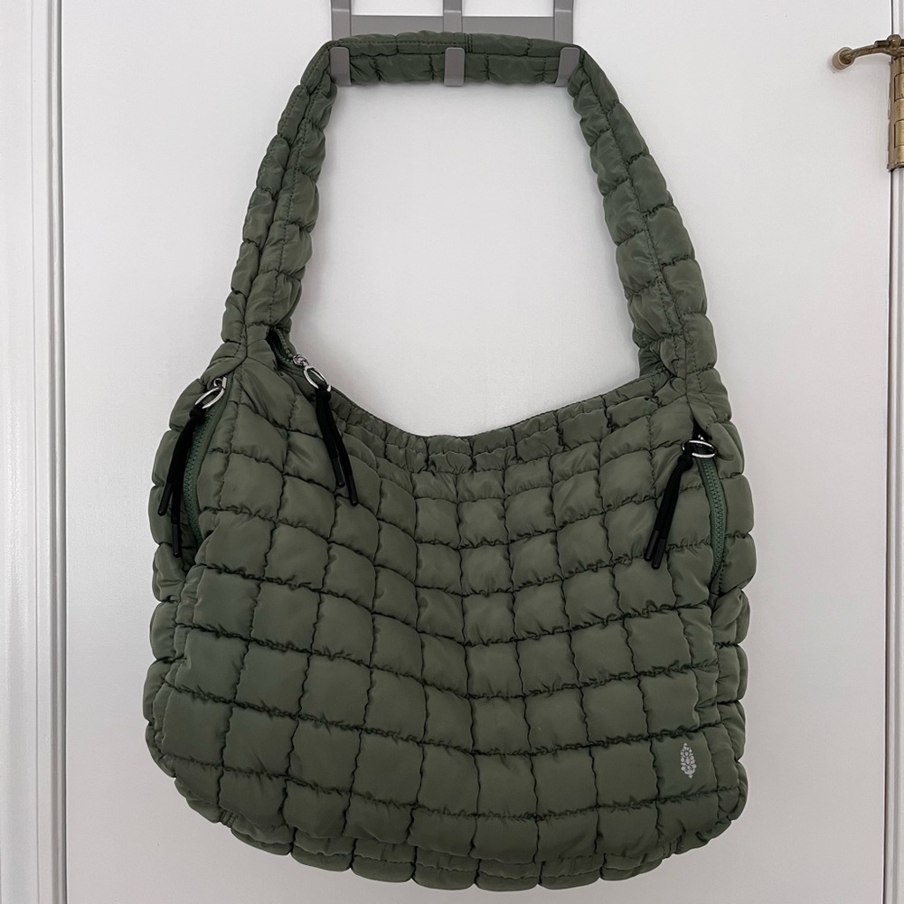 FP Movement Olive Quilted Shoulder Bag - Picture 2 of 3